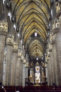 Interior of Duomo di Milano